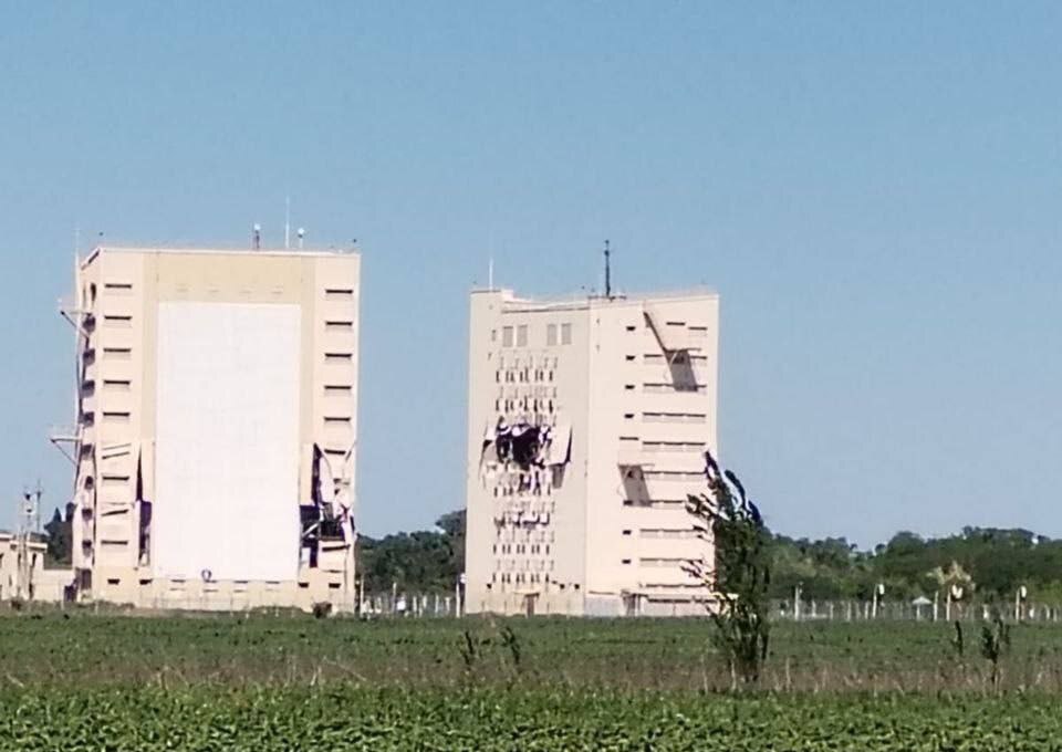 The Voronezh-DM OTH radar, damaged as a result of an attack by Ukrainian UAVs, May 2024, Defense Express