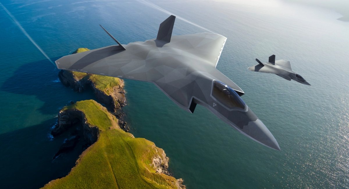 Sixth-generation fighter render under GCAP project / Open source photo