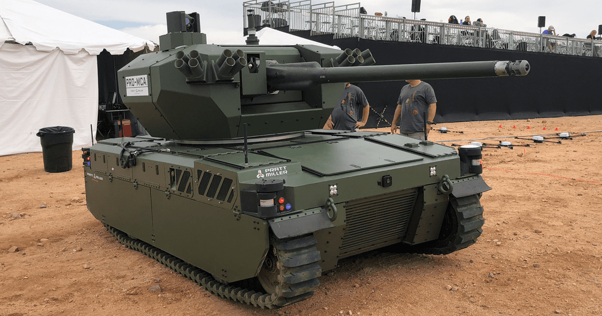 EAMV MCA with 30mm gun / Photo credit: Northrop Grumman
