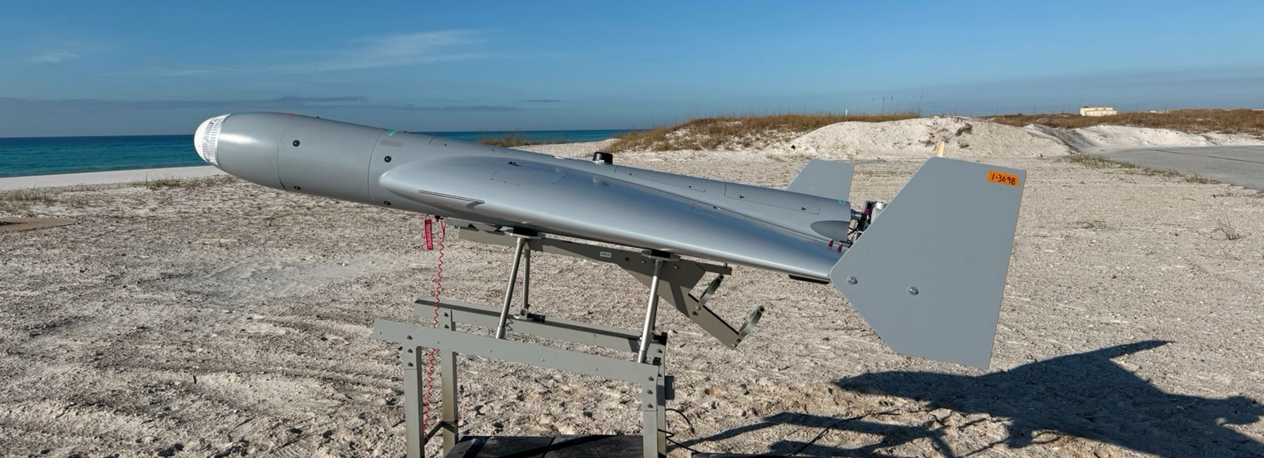 American LUCAS long-range strike drone / Photo credit: Shield AI