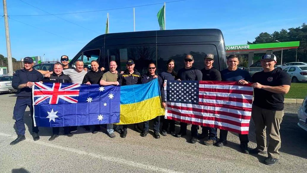 Defense Exress / Emergency services workers have come to Ukraine from all over the world to help eliminate the ruination and other consequenses caused by Russian troops during the occupation / Day 52nd of War Between Ukraine and Russian Federation (Live Updates)