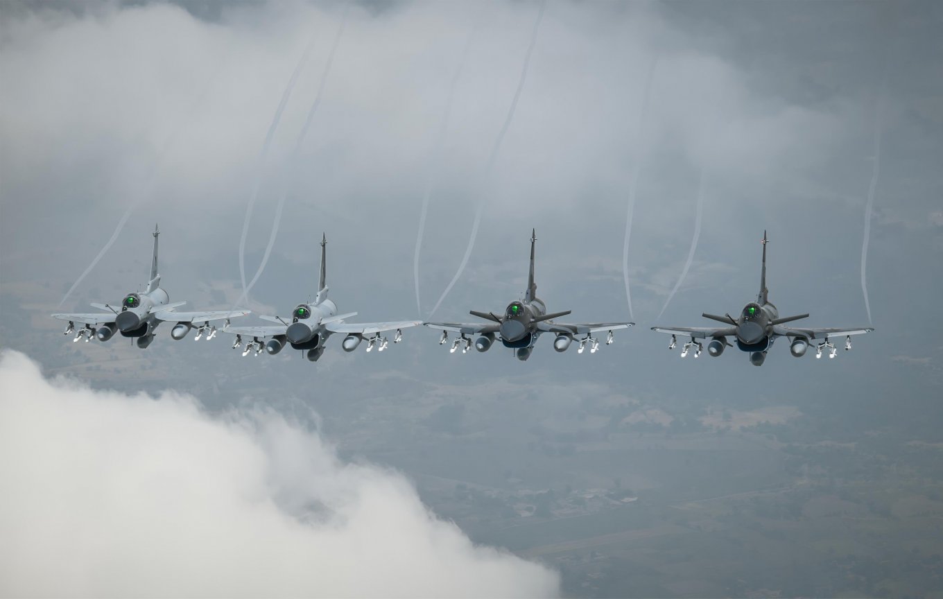 China Reveals How Pakistani J-10CEs Shot Down Rafale, MiG-29, Su-30MKI Without Using AEW&C System, J-10CE multirole combat aircraft of Pakistan Air Force