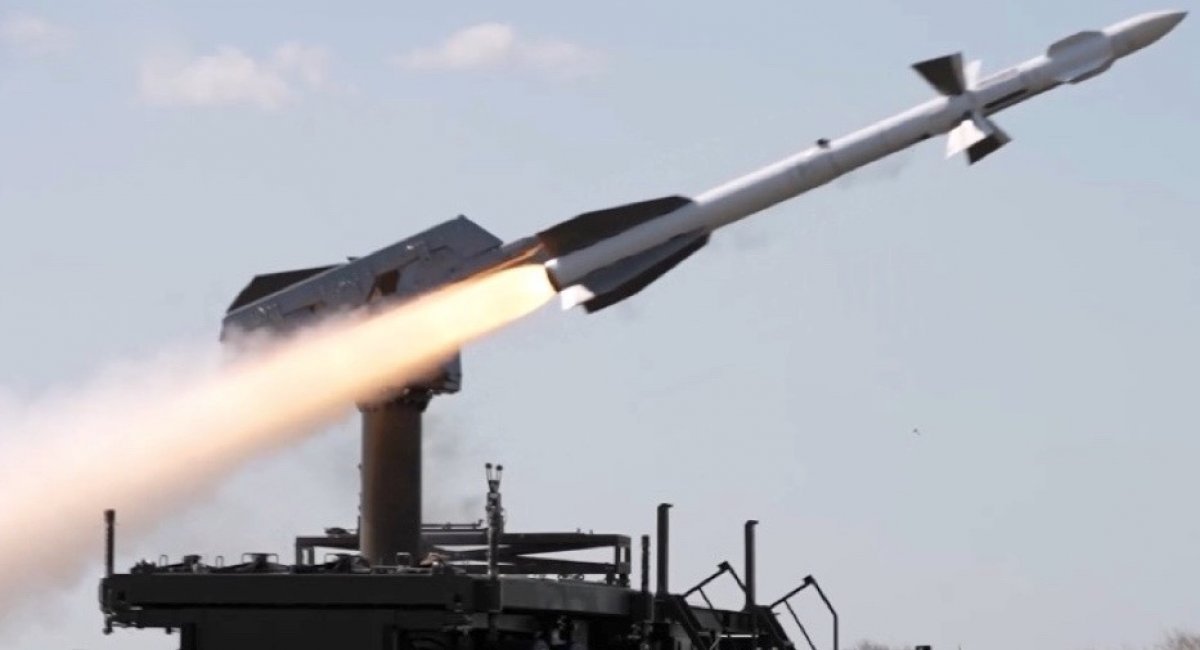 A Shershen air defense system during trials. One of the test stages