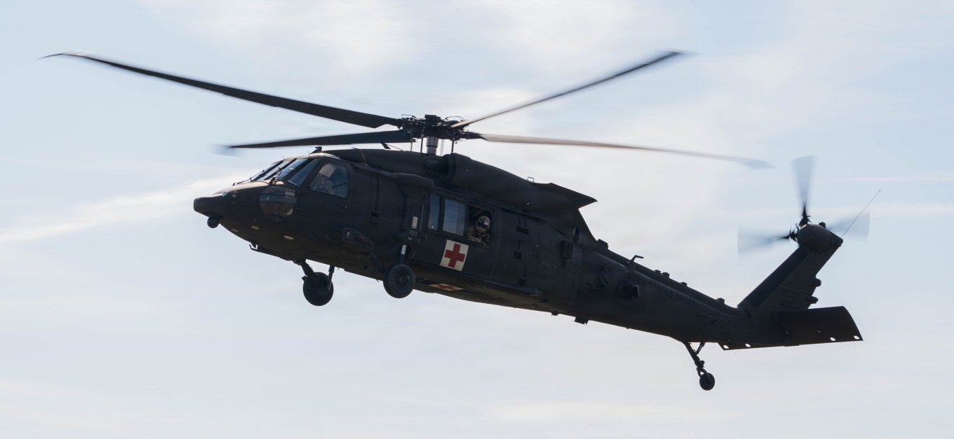 HH-60M medical helicopter