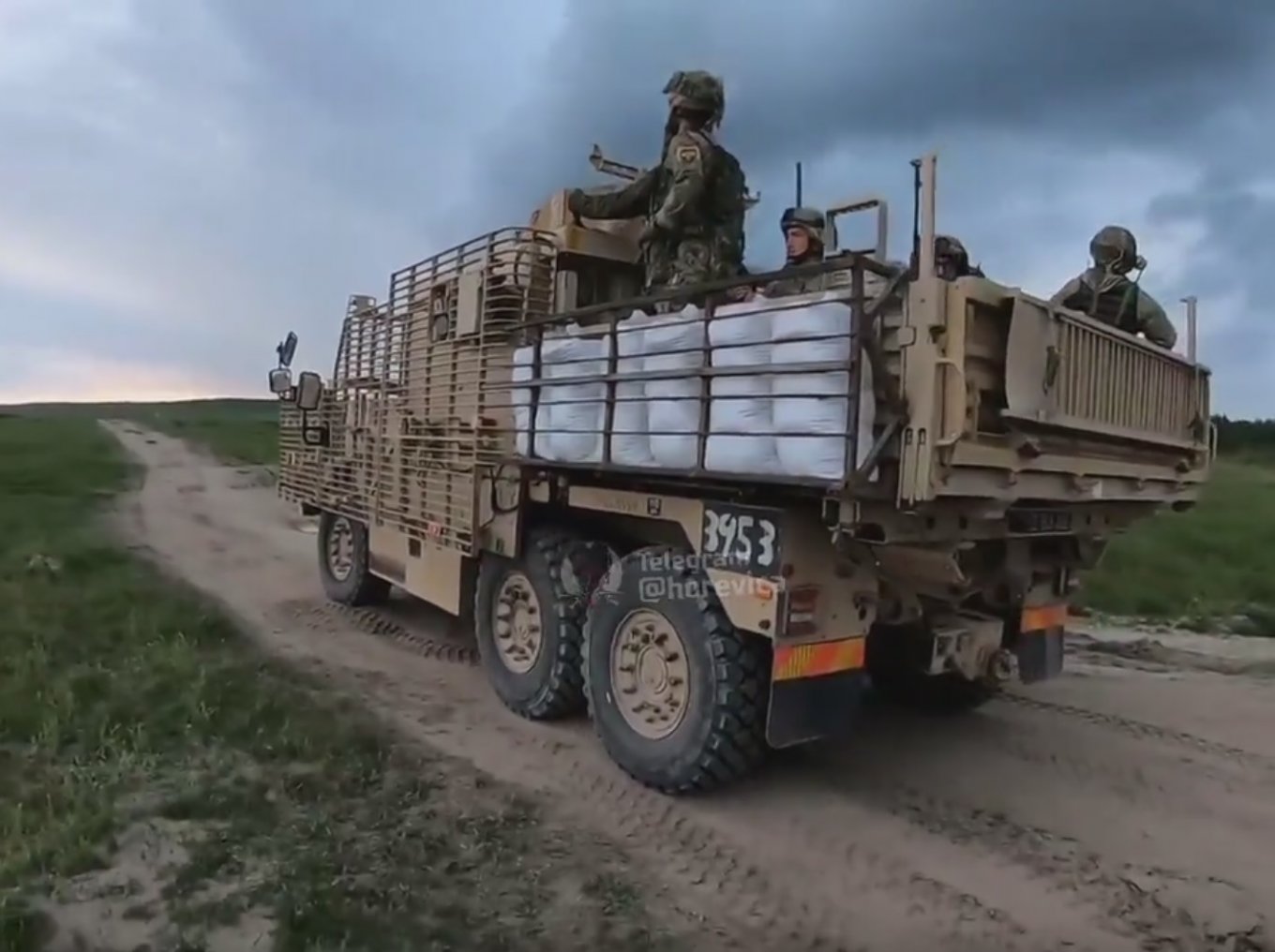 British Patrol Vehicles Wolfhound fixed on exercises in Ukraine