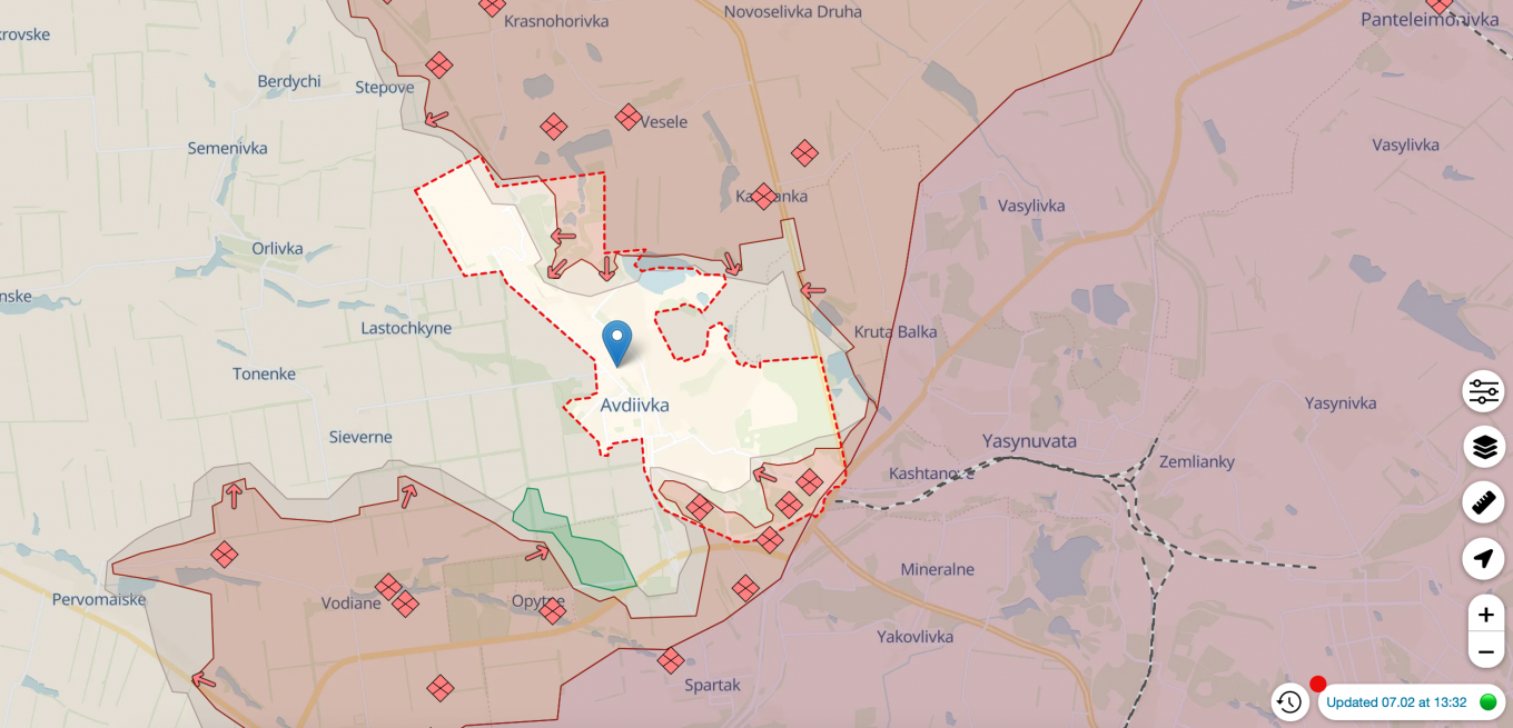 Avdiivka, Ukraine Defense Express The UK Defense Intelligence Reveals the Battlefield Situation in Avdiivka