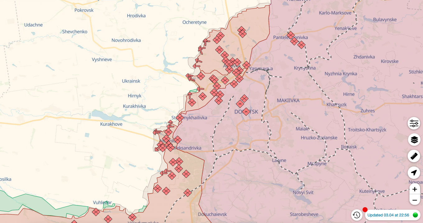 russia’s efforts in key areas like the south-west of Donetsk City show limited progress Defense Express The UK Defense Intelligence: Analysis Shows a 9% Decrease in Reported russian Attacks Compared to February, with Notable Shifts in Strategic Areas