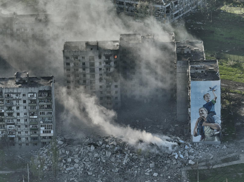 Bakhmut (Ukraine), April 26, 2023. LIBKOS / AP