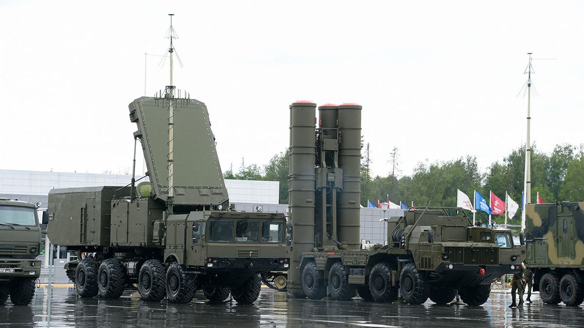 Illustrative photo S-400 on an exhibition in Moscow, 2018