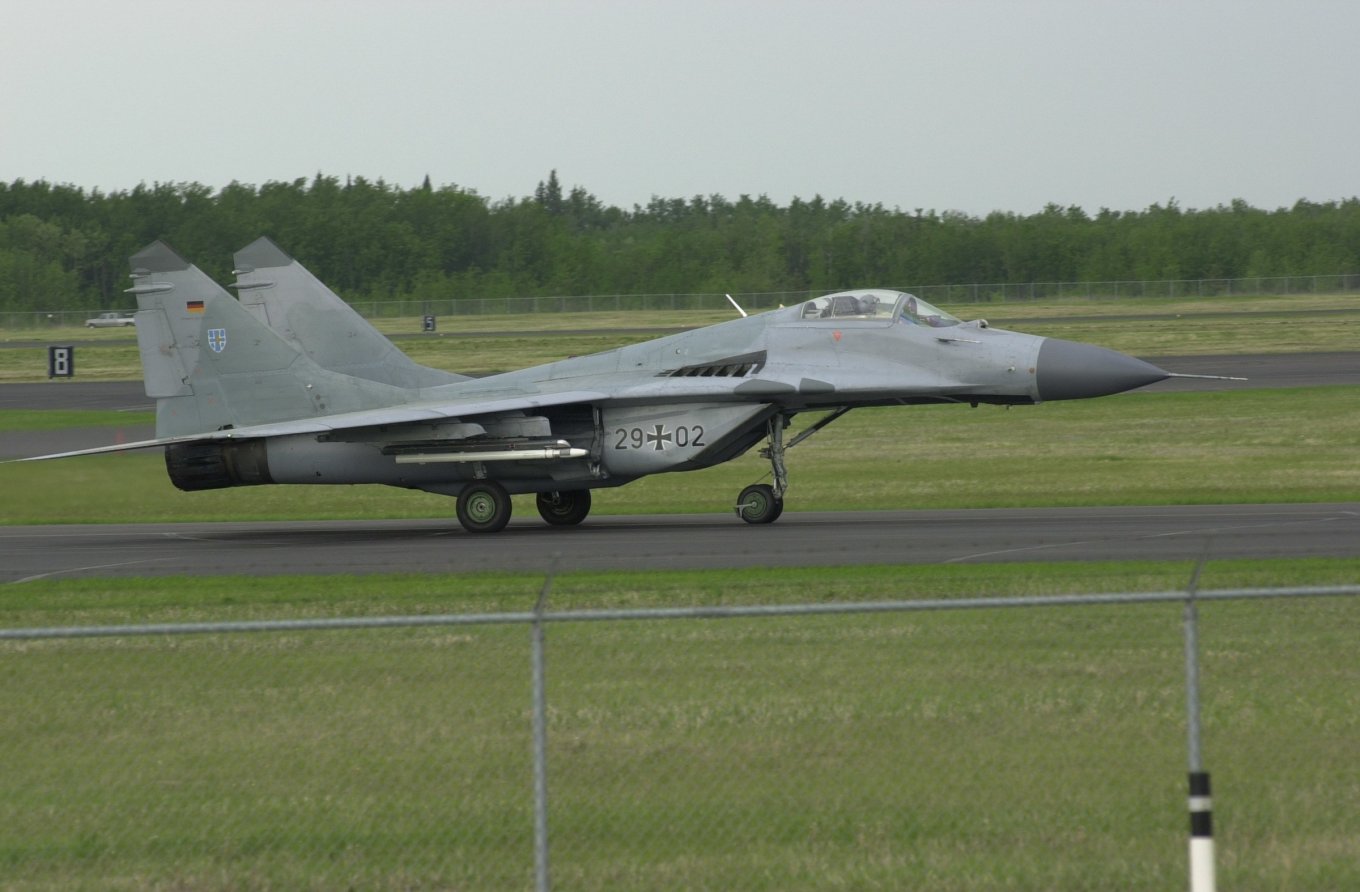 German MiG-29 in 2001 Defense Express Ukraine to Receive German MiG-29 Aircraft form Poland Shortly, but Majority of them Are “Unmodernized”