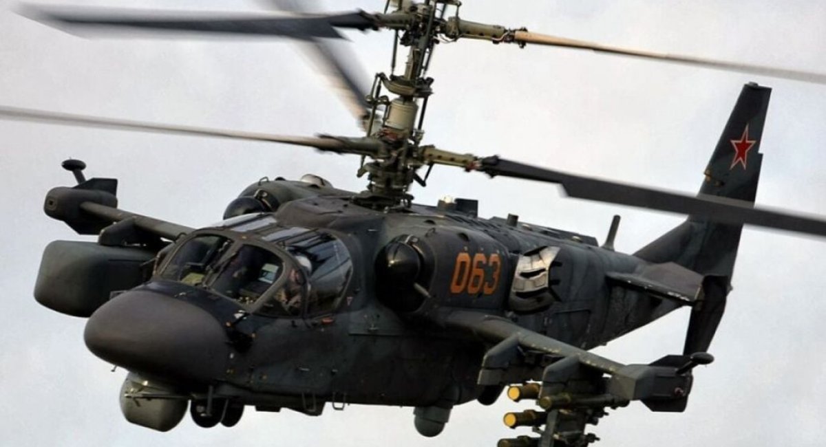 russian Ka-52 helicopter