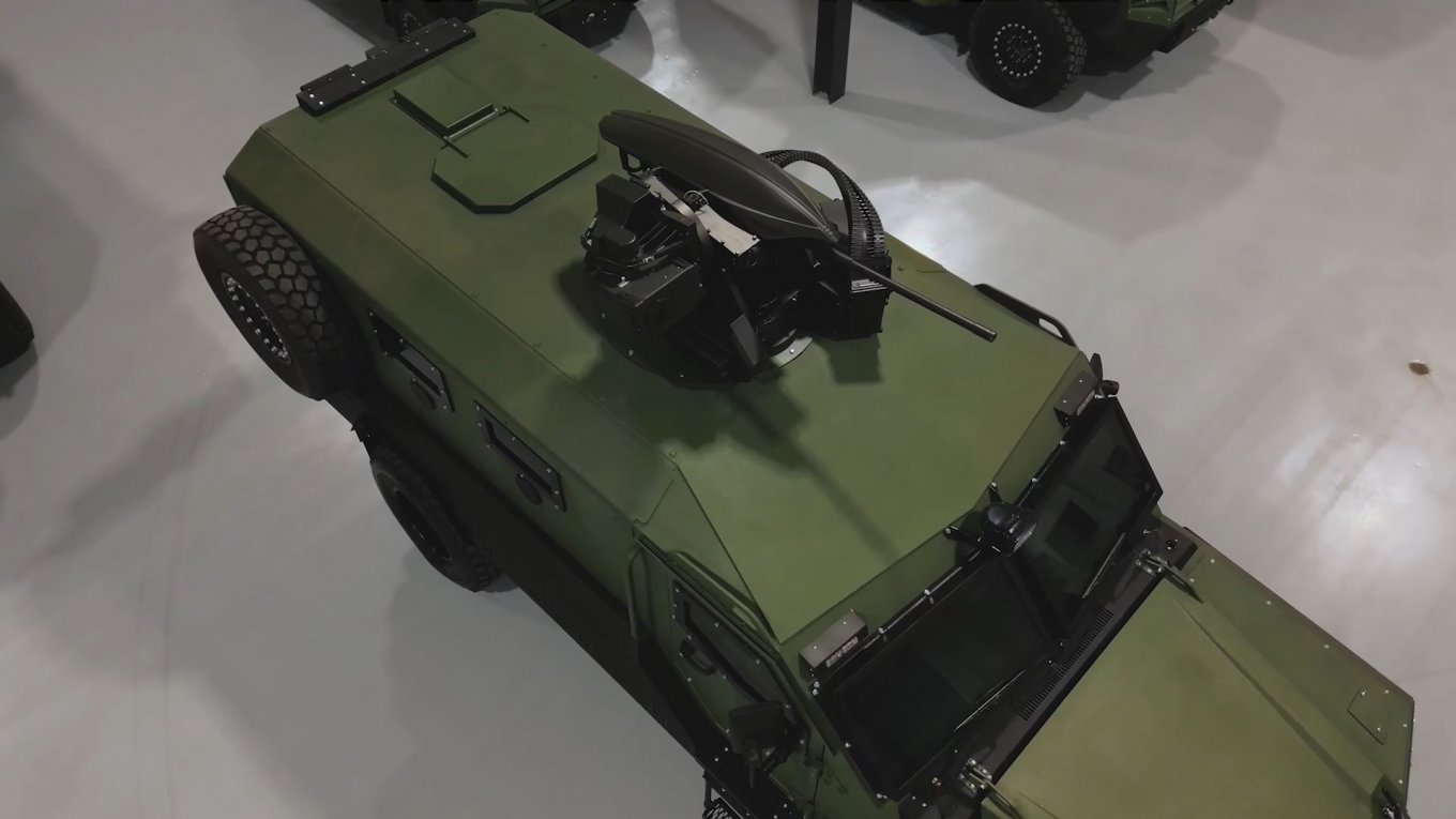 Illustrative photo: RCWS turret on top of a Senator MRAP combat vehicle / Defense Express / Ukraine Will Produce Canadian Senator Armored Vehicles Locally