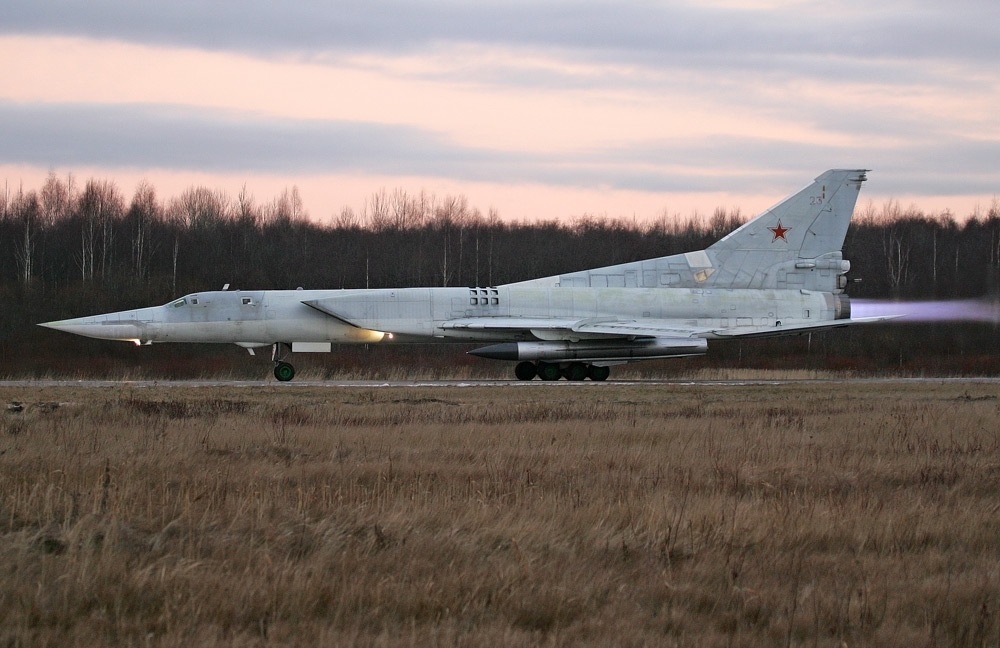 Tupolev Tu-22M3 carrying a Kh-22 missile, Illustrative photo