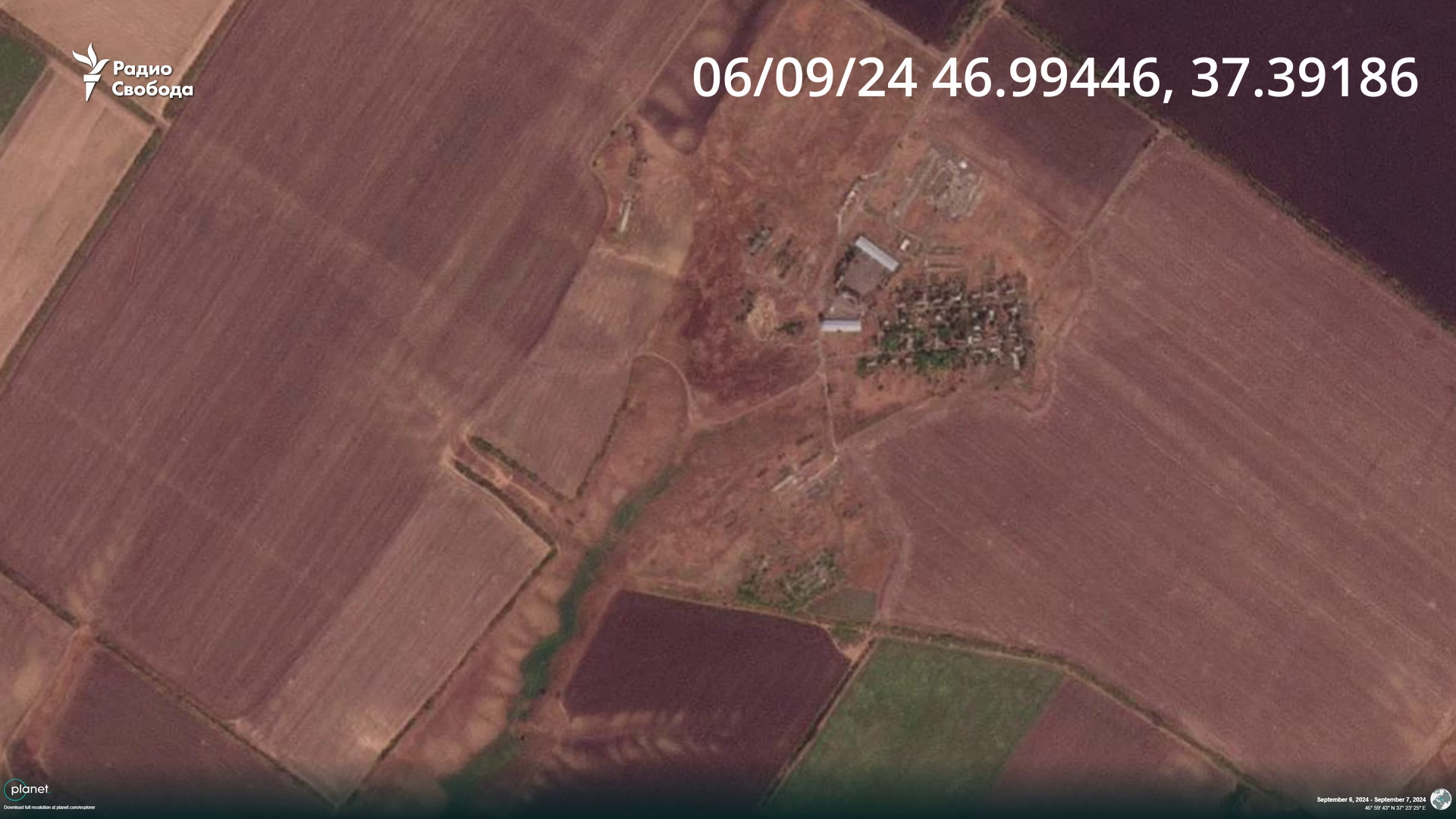 First Satellite Images of Destroyed russian Depots Near Temporarily Occupied Mariupol Appeared, Defense Express