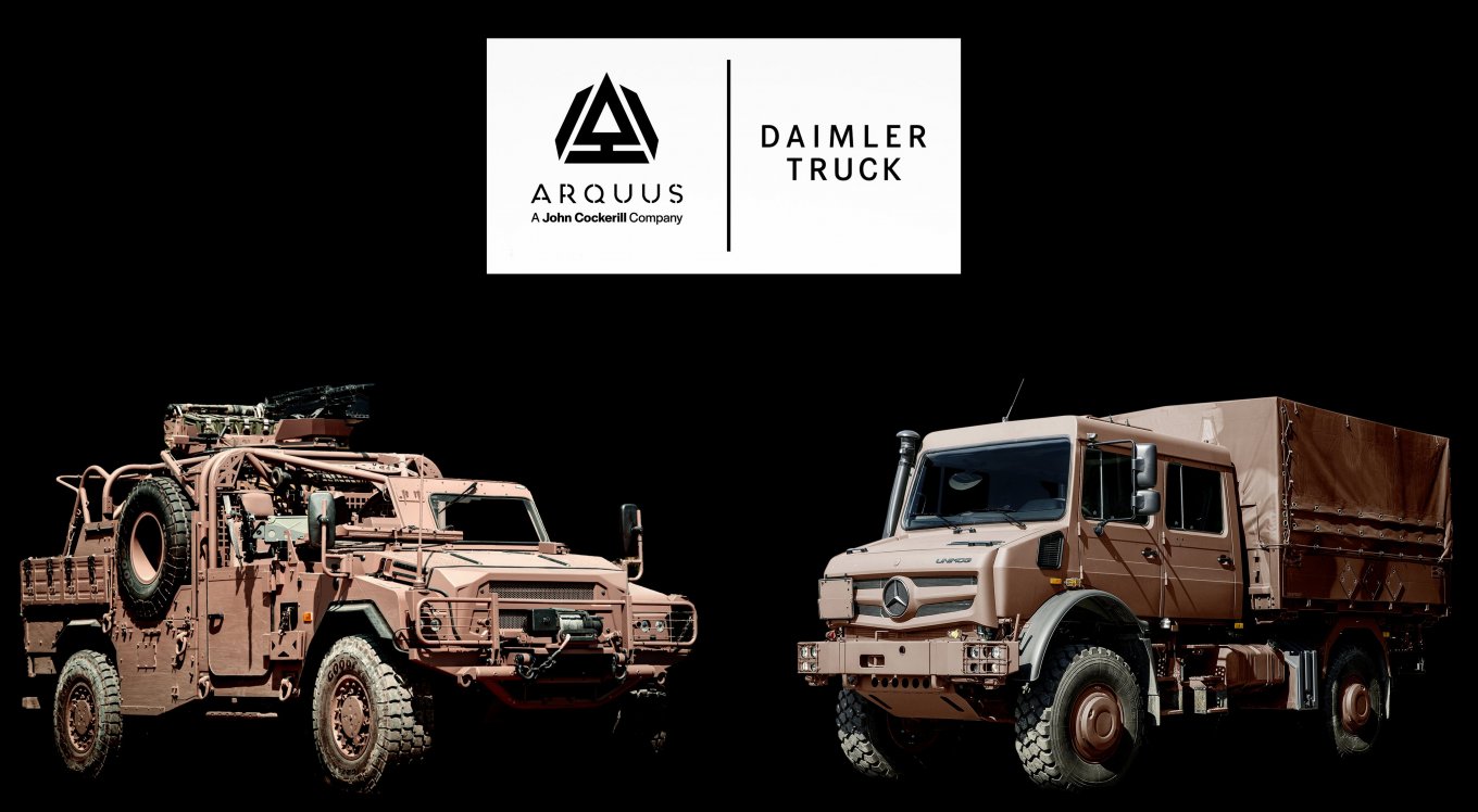 An illustrative of the new partnership between Arquus and Daimler Truck / Defense Express / ARQUUS to Join Hands With Ex-Owner of KamAZ to Make Trucks