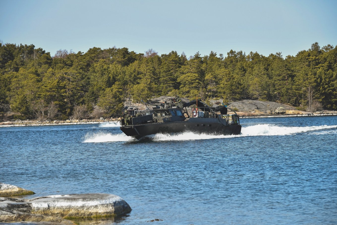 The CB 90 fast assault boat