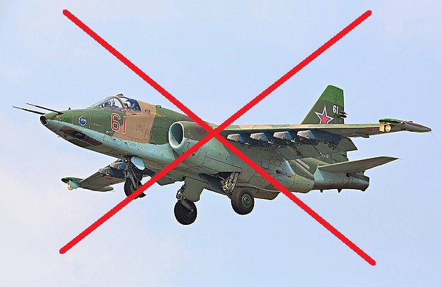 The Air Forces of Ukraine  shoot down two Su-25 aircrafts