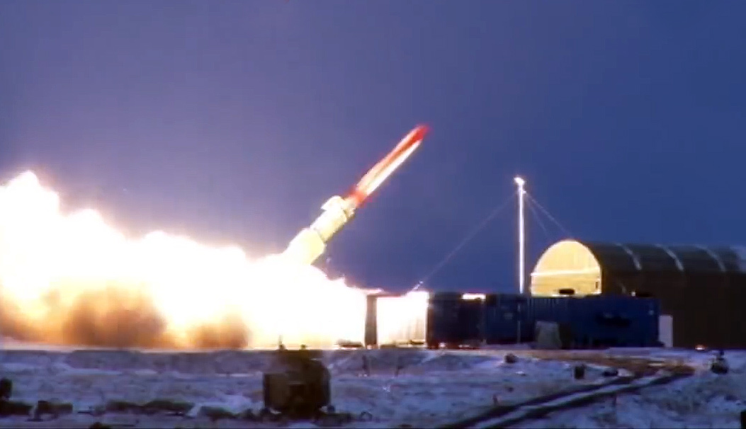 One of the test launches of the 9M730 Burevestnik missile in 2017-2018, Defense Express