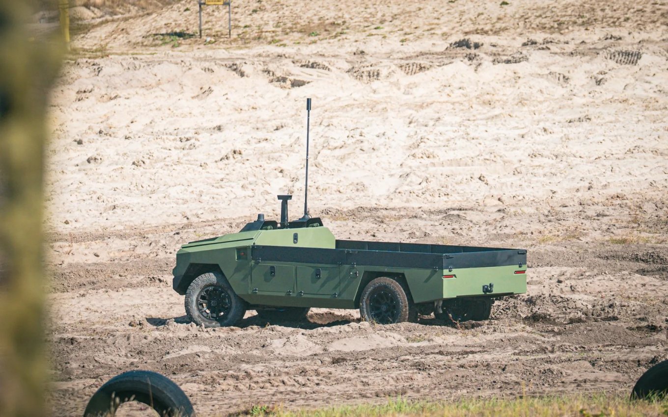 The Protector UGV at the Polish Territorial Defense Forces' Fire Storm exercise