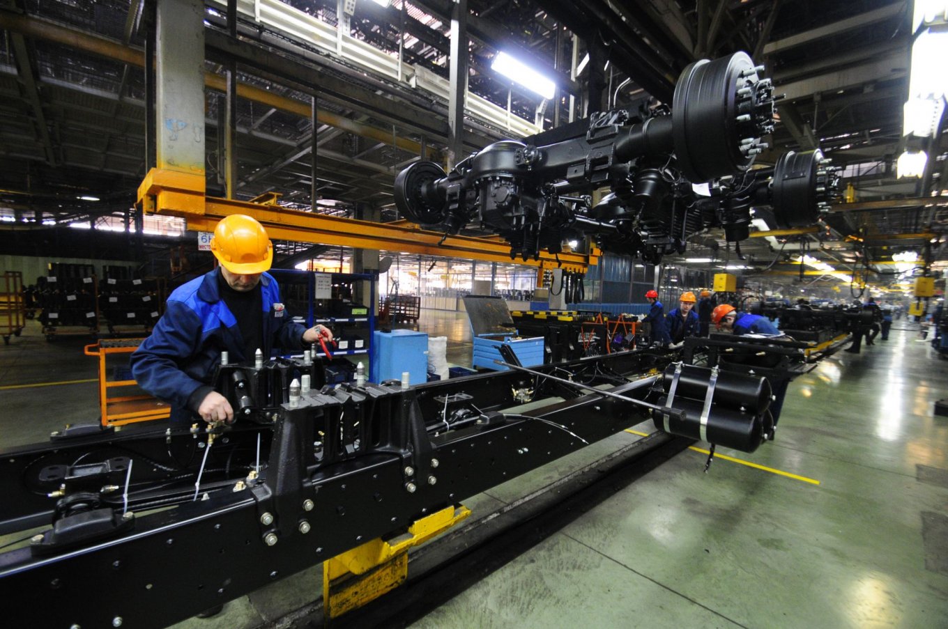 At KamAZ plant / Defense Express / russian Army's Biggest Truck Supplier, KamAZ, Declared Multi-Million Financial Losses