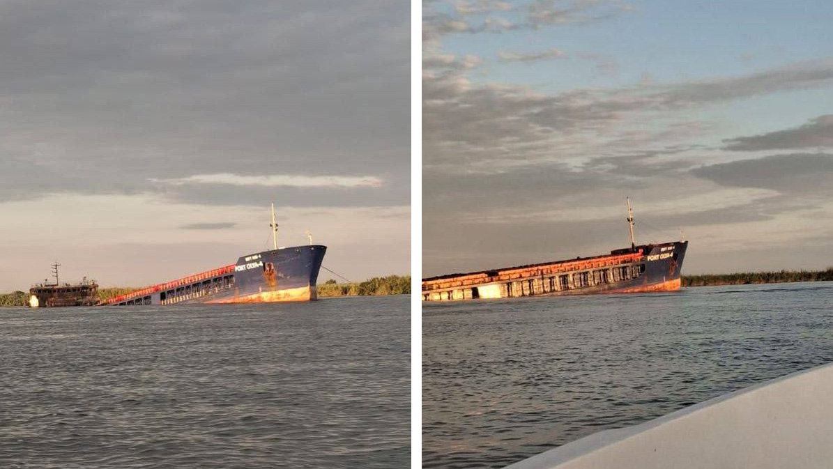 Ukrainian SOF Strike Destroys russian Port Olya-4 Cargo Ship Transporting Shahed Drones From Iran, Defense Express