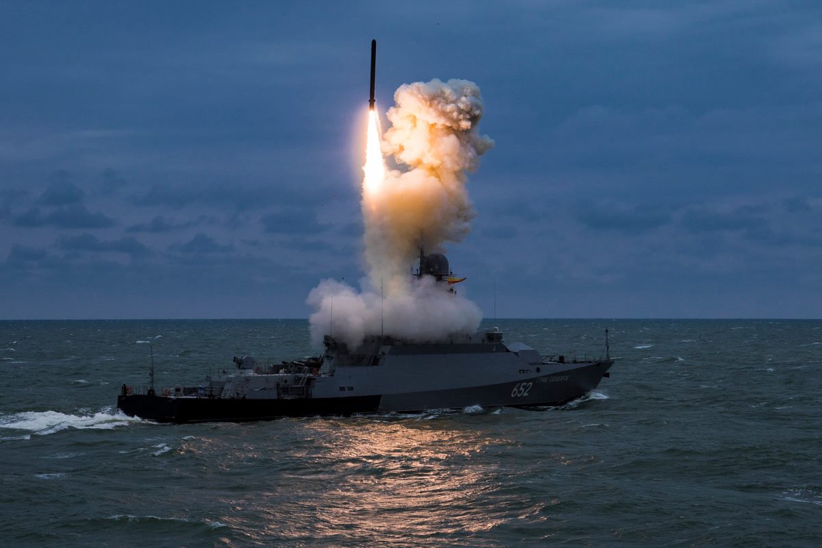 Ukrainian Defense Intelligence Drones Strike russian Buyan-M Corvette, Disrupting Planned Kalibr Missile Attack, Defense Express