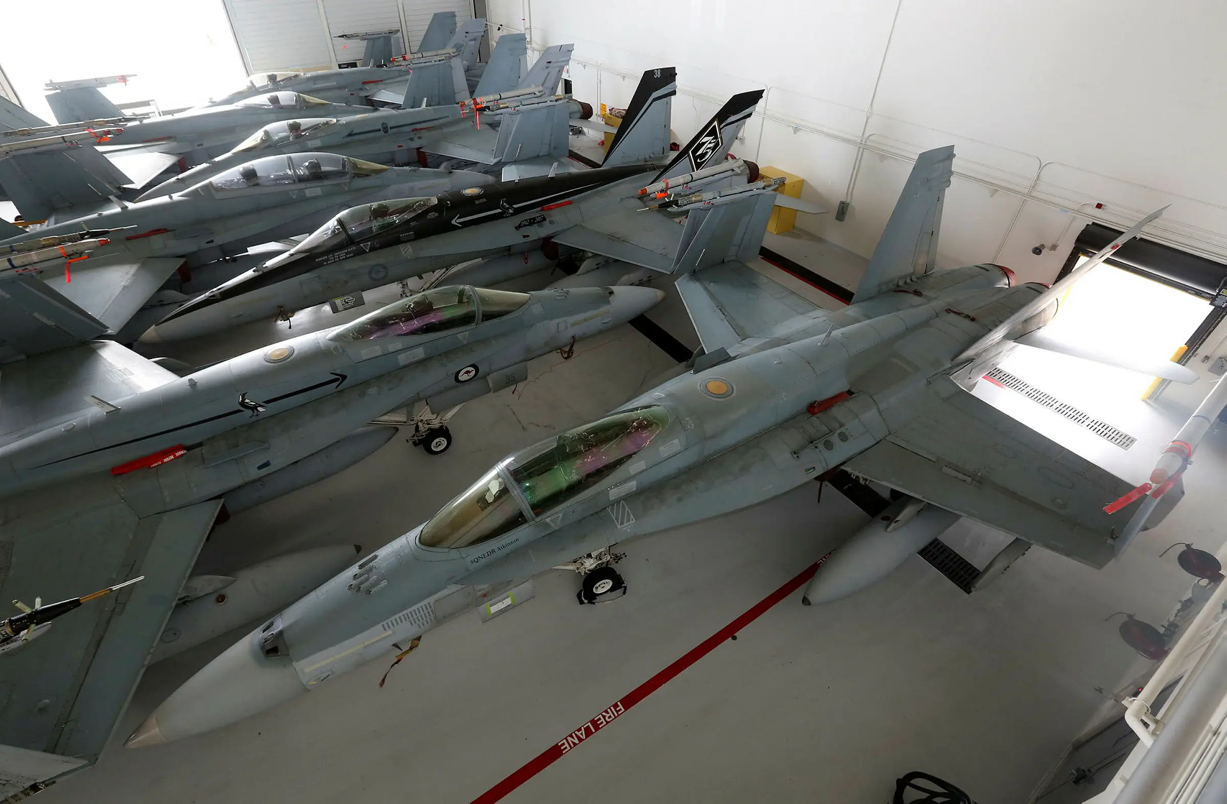 RAAF F/A-18s packed into a hangar at Andersen AFB in Guam, There Is Slight Hope That Ukraine May Get Australian F/A-18 Hornet Fighter Jets, Defense Express