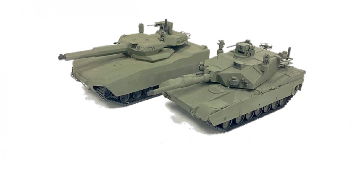 The M1E3 Abrams concept Defense Express First Look at M1E3 Abrams Prototype Suggests a Completely New Hull and Crew Layout (Photos)