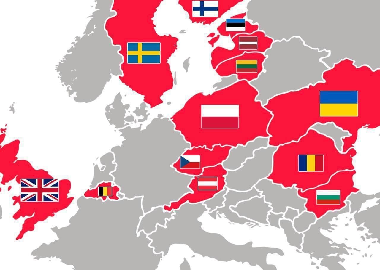 Defense Express / 11 European countries have closed their skies for Russian aircraft. This is how the sky looks like from Russia's perspective / Russian Invasion Day Four: Putin is Desperate in Attempts to have any Advance – Live Updates