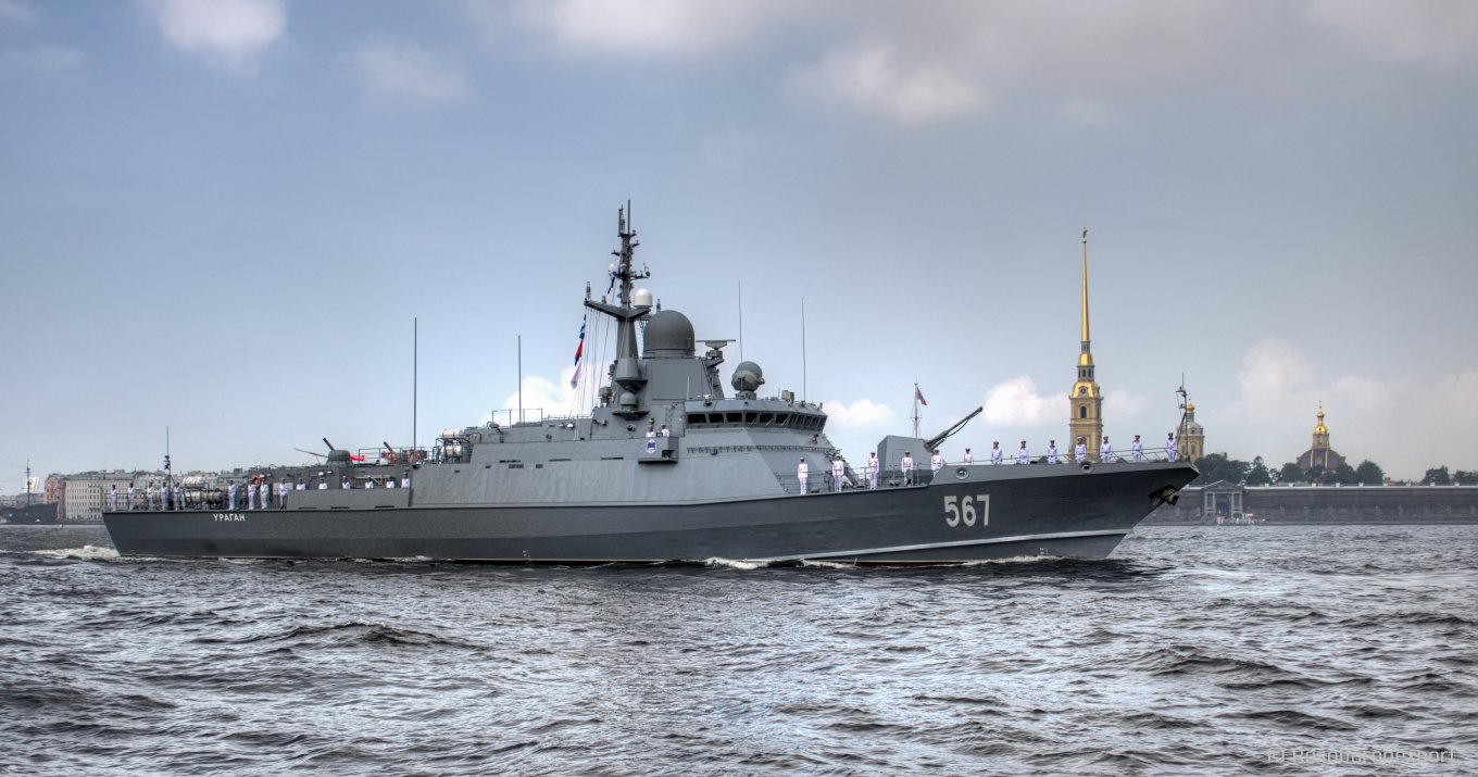russian Navy Karakurt-class missile corvette