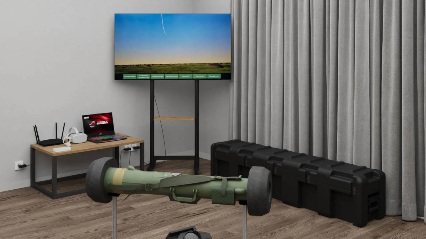 FGM-148 Javelin simulator setup