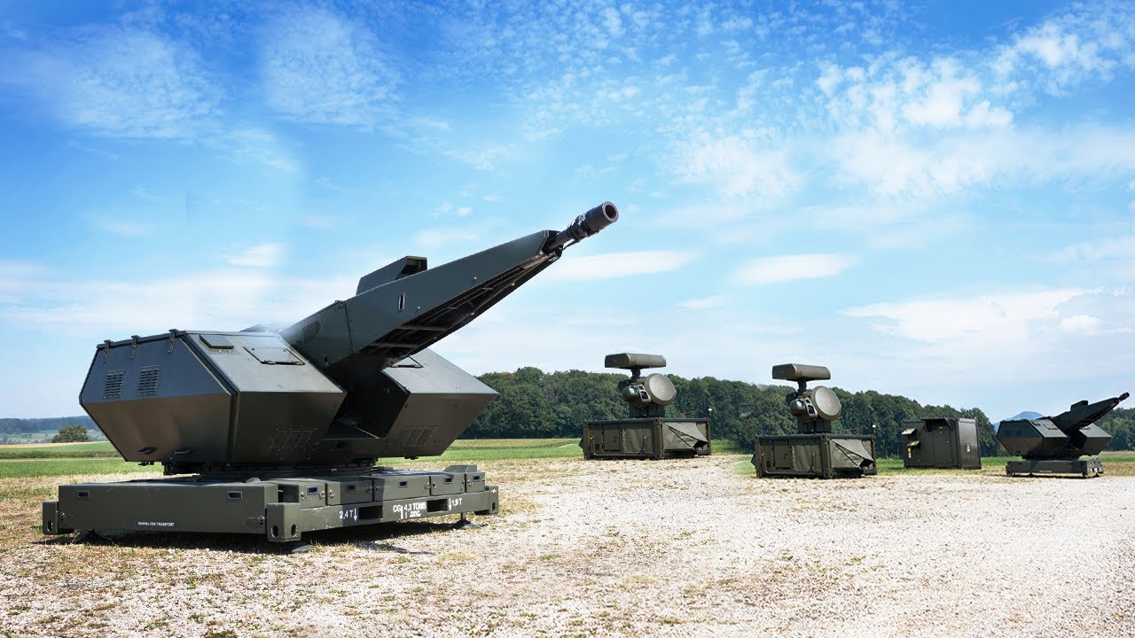 German MANTIS air defense system