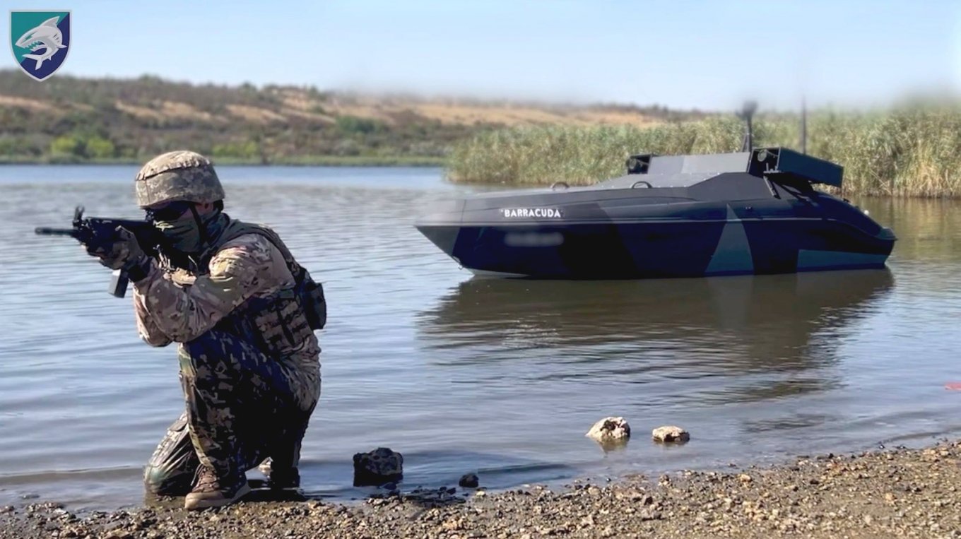 Possible Barracuda 9 or 6 with single‑use grenade launchers