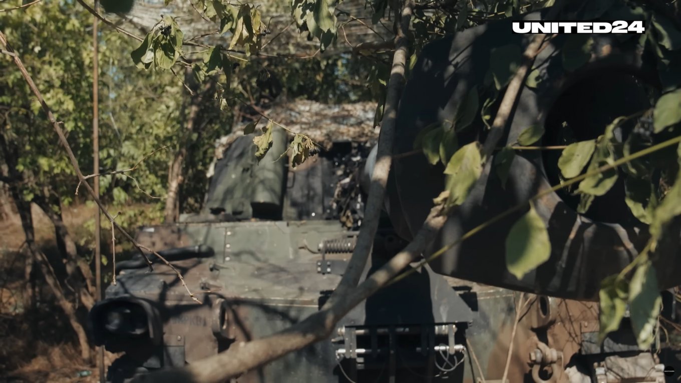 Stealthiness is important for artillery so the crew chooses the most safe spots to open fire on / M109 Paladin Helped Ukrainian Forces Push russians Off Robotyne / Defense Express