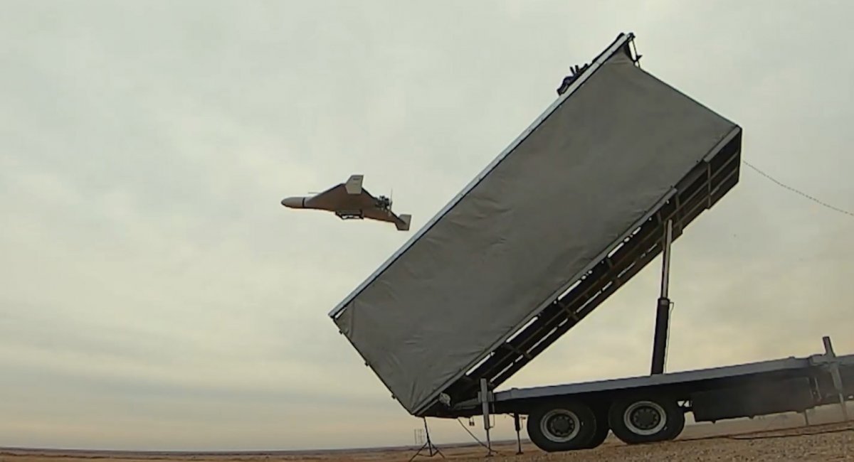 Shahed-136 launch from a truck