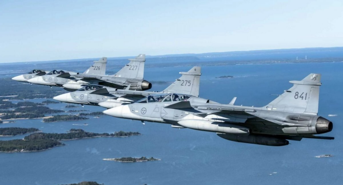 JAS 39 Gripen fighters
