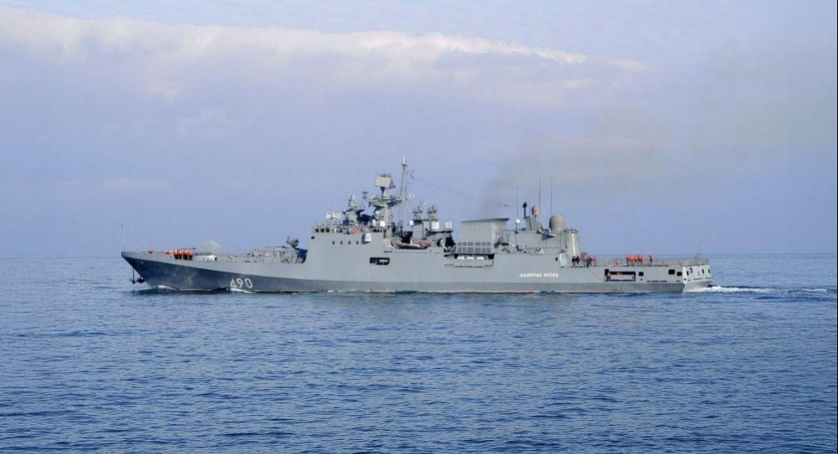The russian Project 11356R frigate Admiral Essen
