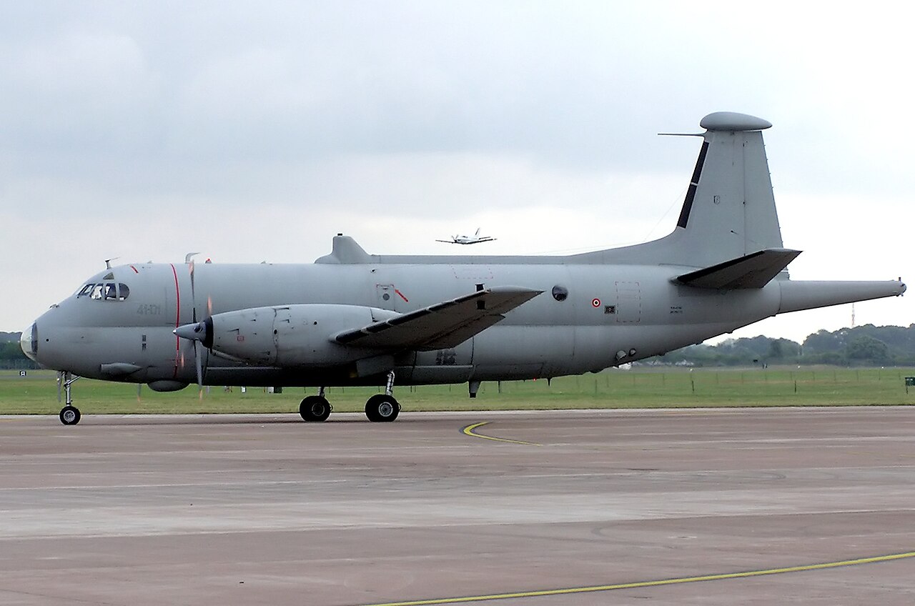 The BR.1150 Atlantic maritime patrol aircraft, which served as Italy’s primary anti-submarine warfare