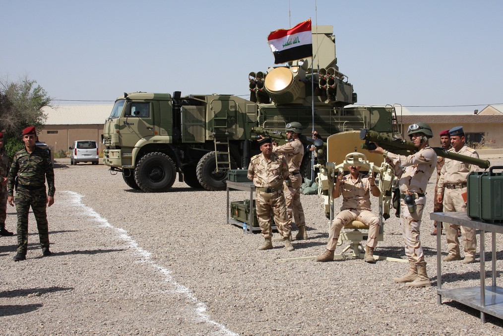 Pantsir-S1 of the Iraqi Armed Forces / Defense Express / Iraqi Pantsir-S1 From russia Failed to Repel an Attack By Unknown UAVs