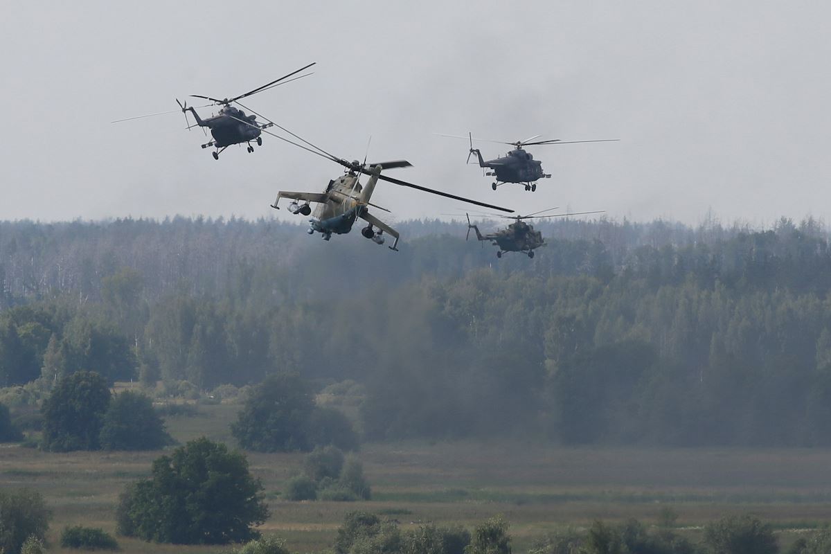 russian military helicopters