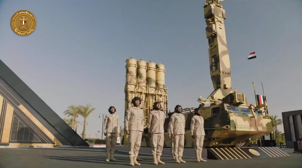 S-300VM SAM system in Egyptian service / Video frame from Egyptian president press service