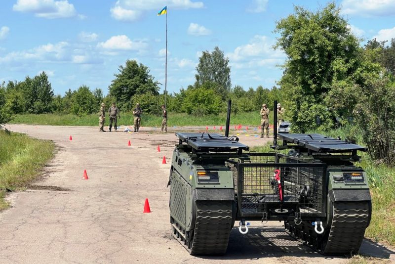 THeMIS UGV in service with the Ukrainian forces