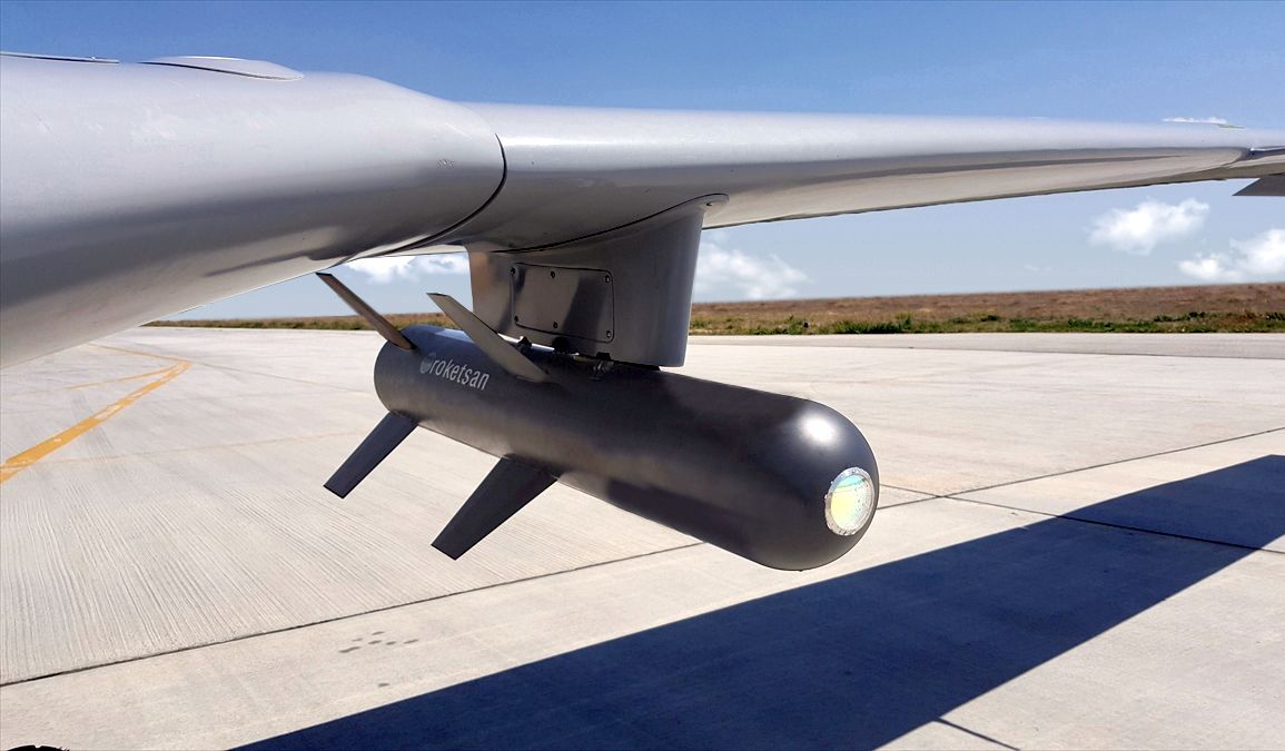 MAM-L missile has been developed specially for unmanned aerial vehicles and light attack aircraft