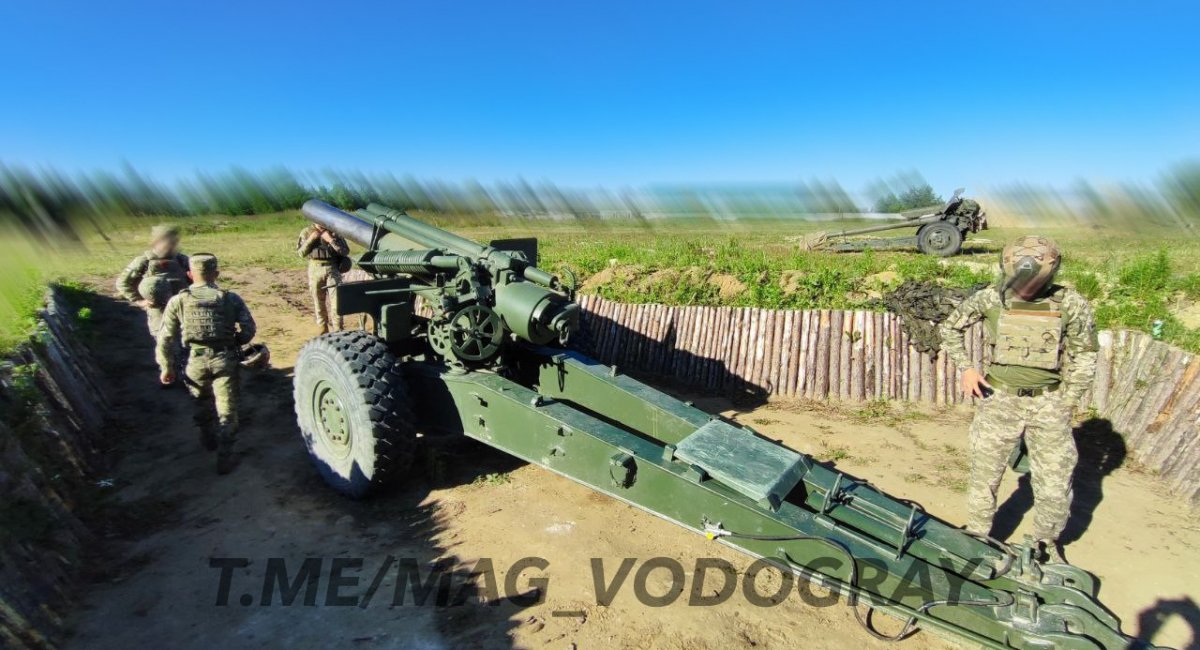 155-mm M114 howitzer of the Armed Forces of Ukraine, Ukraine Got More 203mm M110A2 SPH and Other Howitzers Than Expected