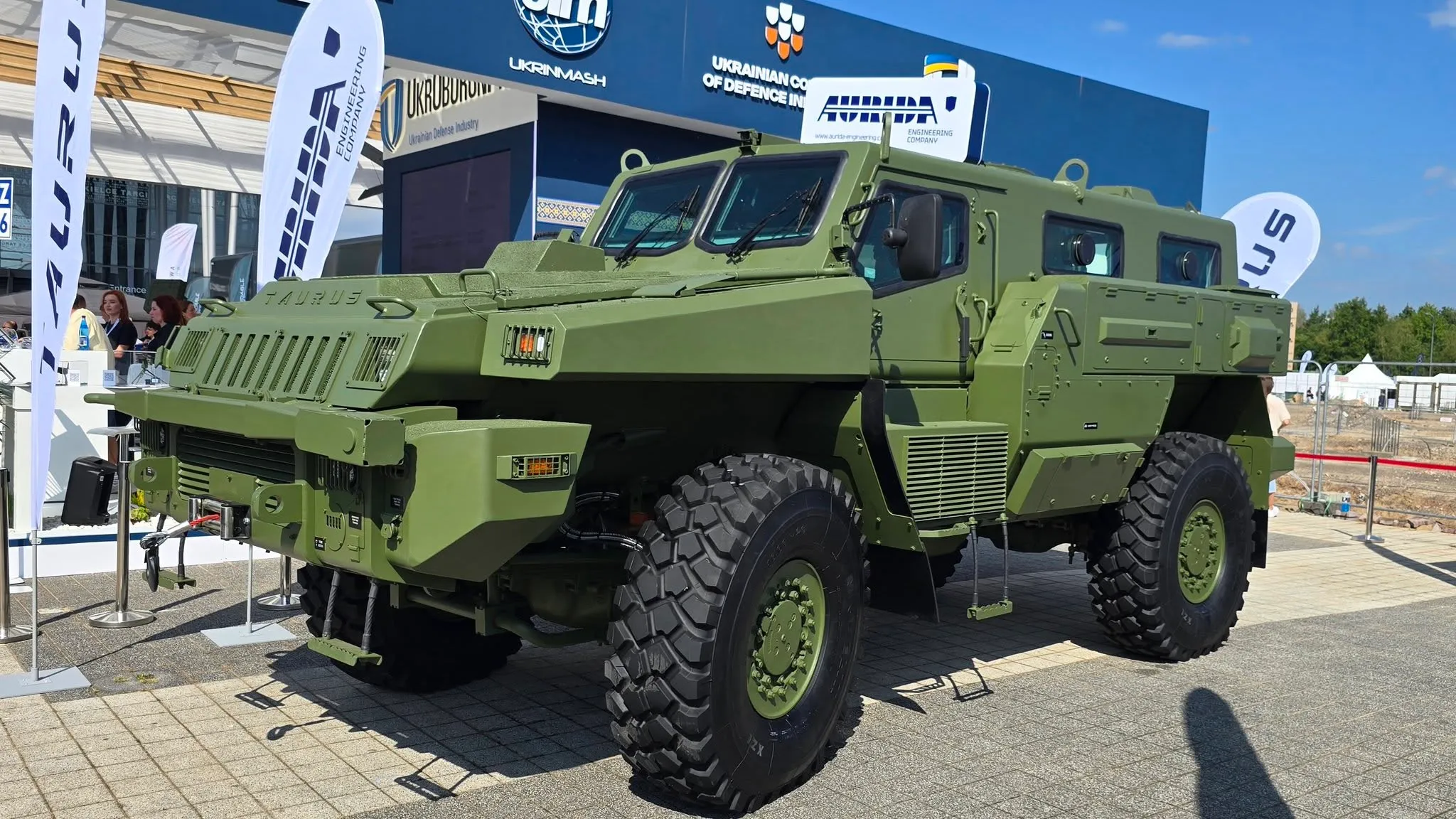 Taurus 4-1 4x4 armored vehicle