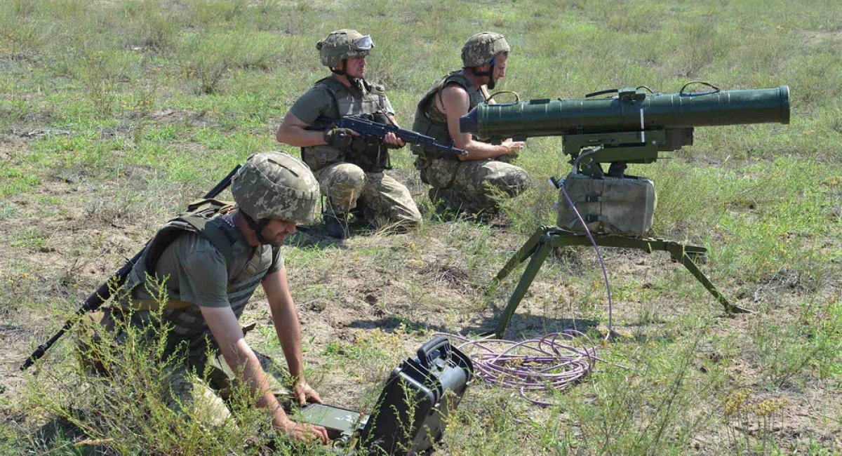 Stugna-P ATGM systems crew is safe from counter-fire in their covered and concealed positions, Stugna-P  AGTM  by Kyiv-based Luch Design Bureau, Ukrainian Air Assault Forces Eliminated Next russia’s Armored Vehicle by Stugna-P ATGM,Defense Express