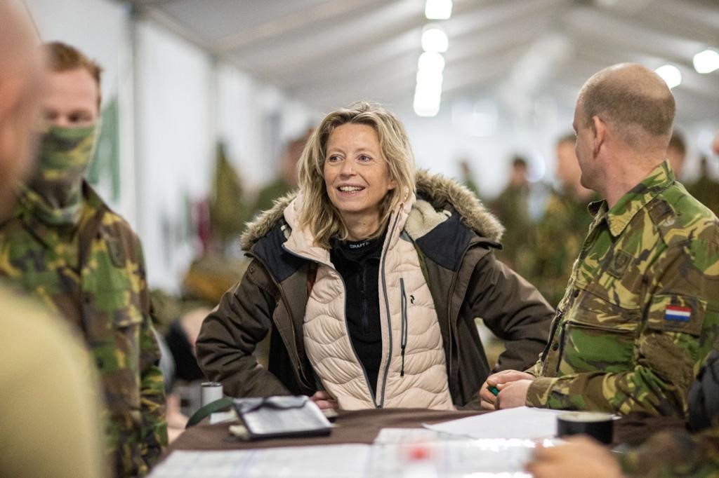 The Dutch Defense Minister Kajsa Ollongren, The Netherlands Makes Their Valuable Contribution Into Ukraine’s Air Defense With VERA-EG Radars and Training of Ukrainian F-16 Pilots, Defense Express