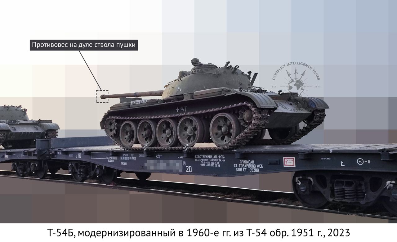 How the russians will explain the arrival of T-54/T-55's in Ukraine?