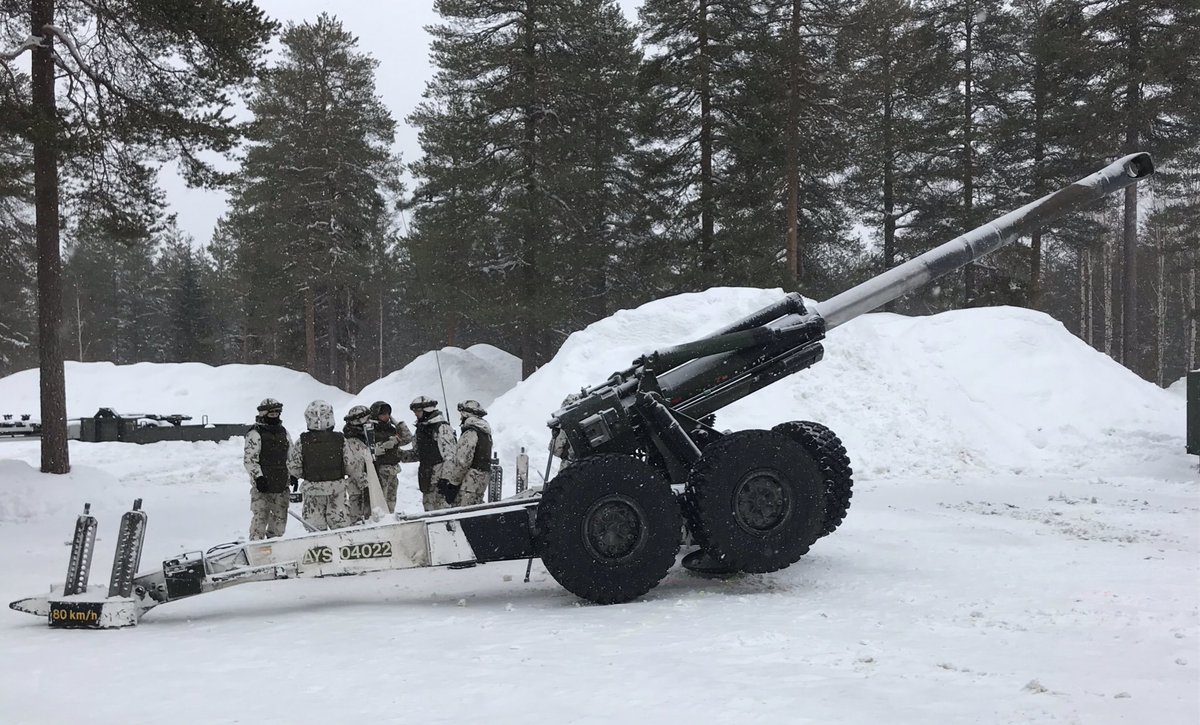 Finland's GH-52 155-mm howitzer / Illustrative photo from open sources