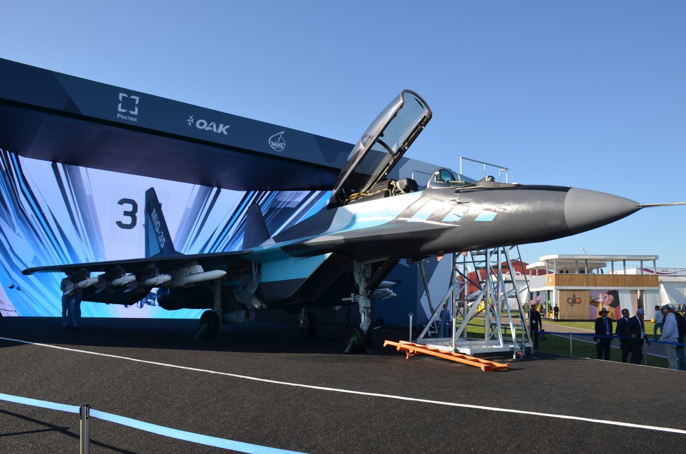 MiG-35 on an exhibition